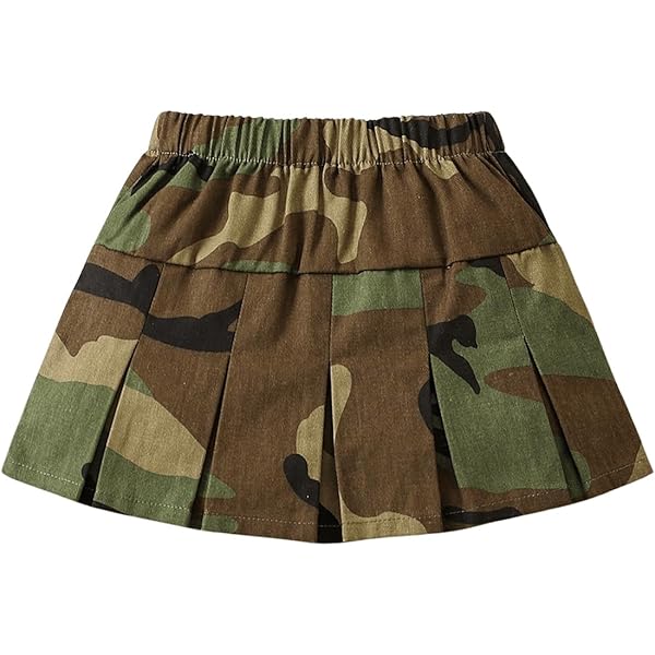 Amazon.com: SOLY HUX Toddler Girl's High Waist Pleated Skirt